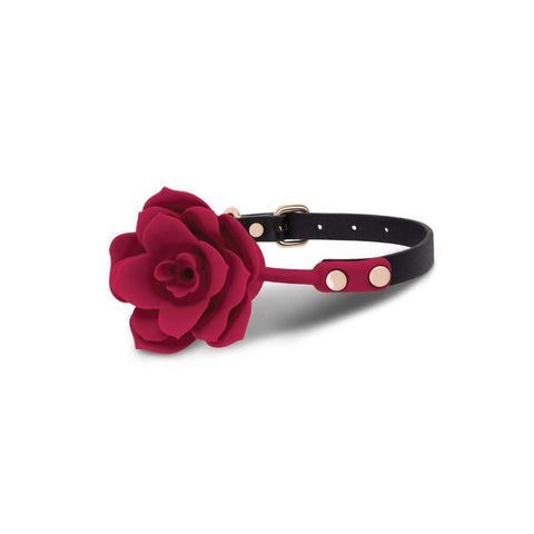 Secret Kisses Rosegasm Bloom Silicone Gag - Bondage Gags and Bits