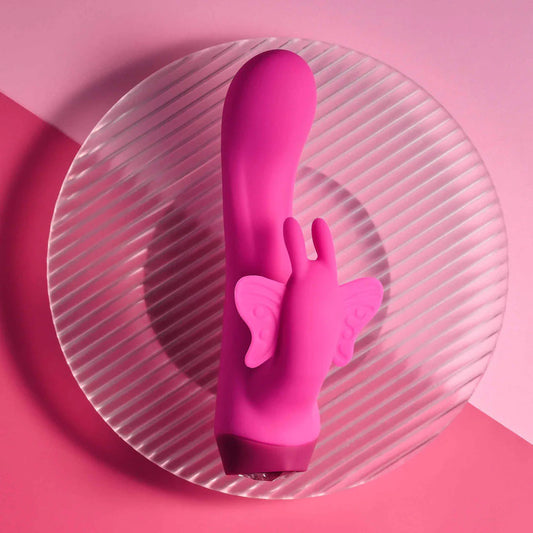 Selopa BUTTERFLY LOVE Rechargeable Vibrator - Rabbit Vibrators