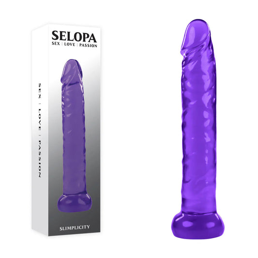 Selopa SLIMPLICITY - Flexible, Slim, Realistic Dildo for Intense Stimulation - Realistic Dildos