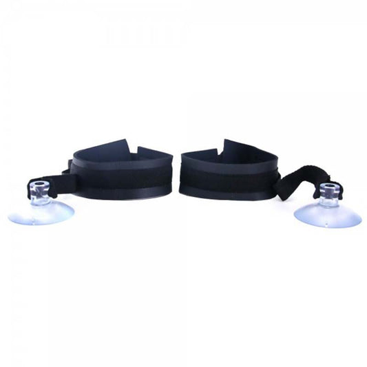 Sex In The Shower Thigh Cuffs With Suction Cups - Cuffs and Restraints
