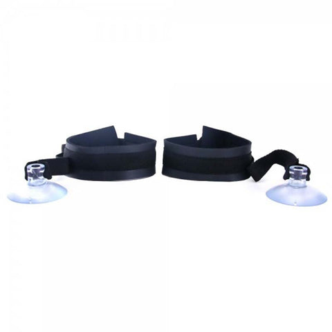 Sex In The Shower Thigh Cuffs With Suction Cups - Cuffs and Restraints