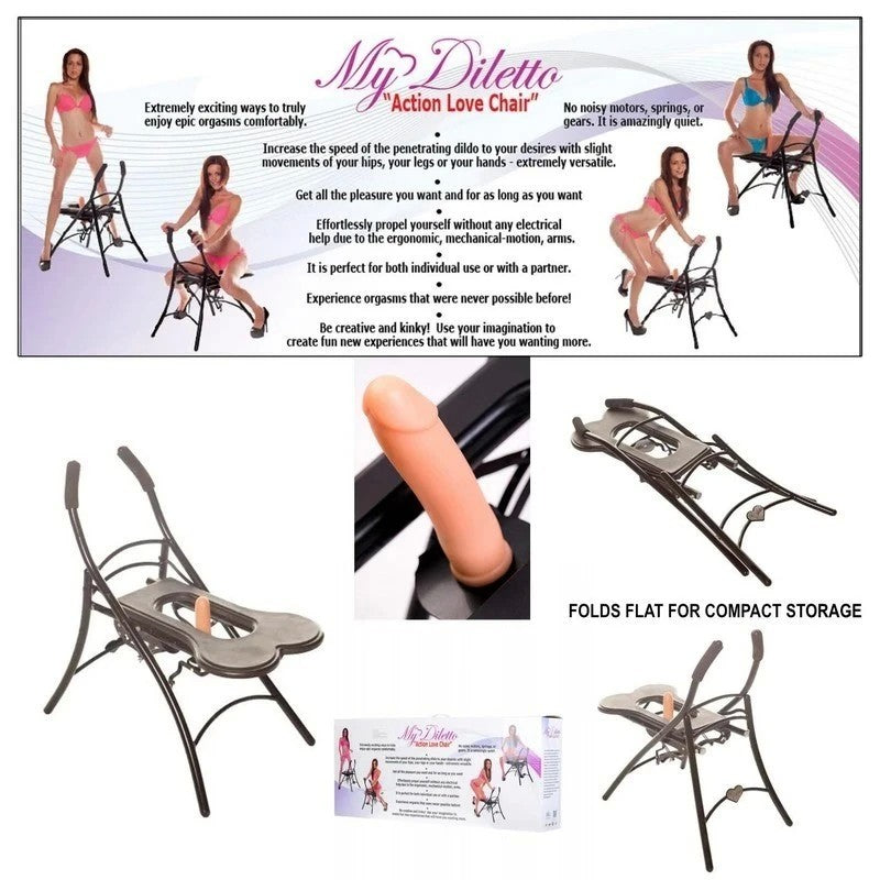My Diletto Action Love Chair Sex Machines