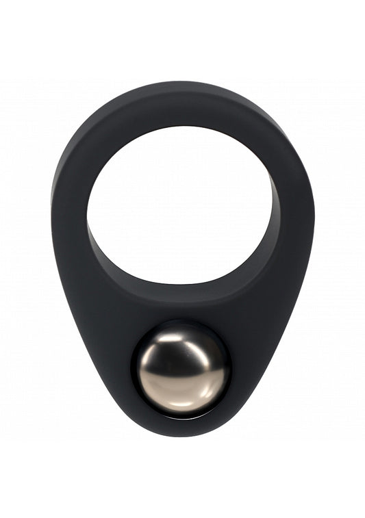 Shots LEVELZ Single Weighted Ball Mens Cock Ring Stretchy Cock Rings