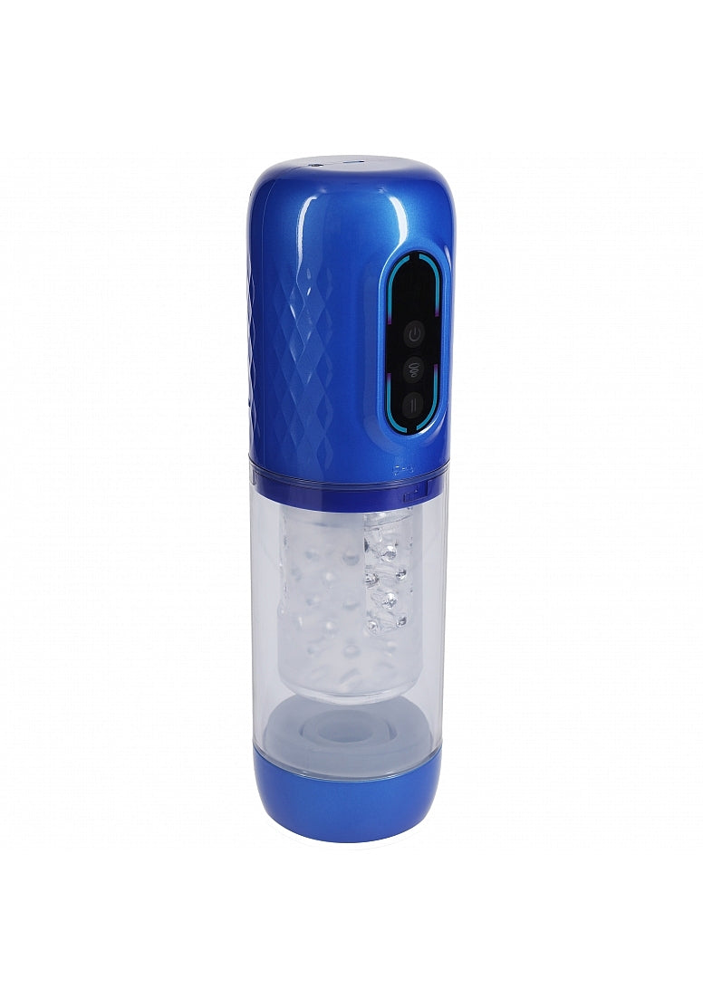 Shots PUMPED Vortex Thrusting and Rotating Male Masturbator - Masturbators and Strokers