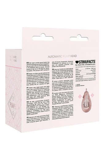 Shots Toys Pumped Automatic Penis Pump Head - Penis Pumps And Stretchers