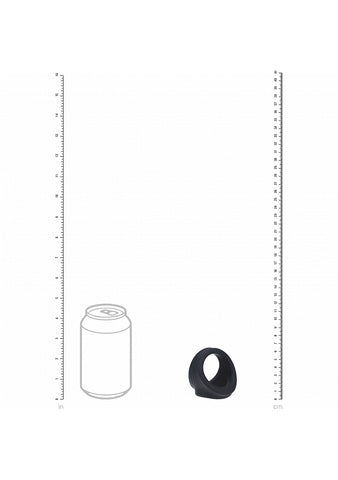 Shots LEVELZ Stretchy Silicone Cock and Ball Harness - Stretchy Cock Rings
