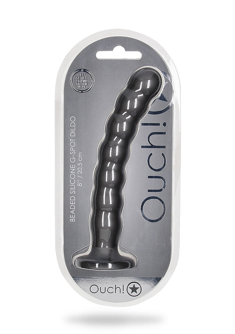 Shots Toys Suction Base Beaded G-Spot Dildo 20.5 cm - Non-Realistic Dildos