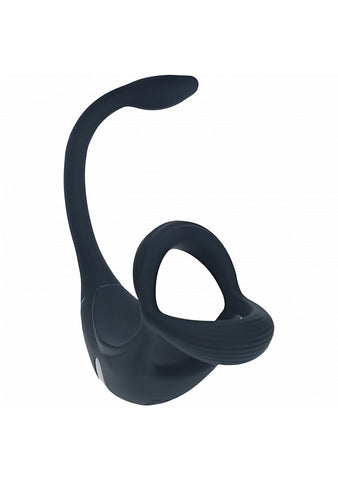 LEVELZ Vibrating TriO Cock Ring with Prostate Stimulator - Vibrating Cock Rings