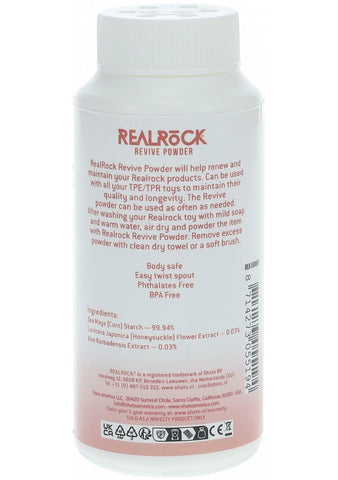 Shots Toys RealRock Revive Reviving Powder 2 oz - Adult Toy Cleaner
