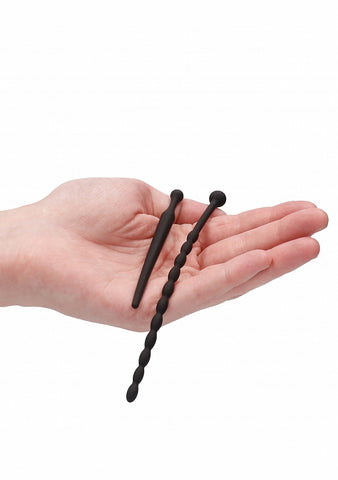 Shots Toys Silicone Urethral Beginners Plug Set 34 g - Urethral Sounds