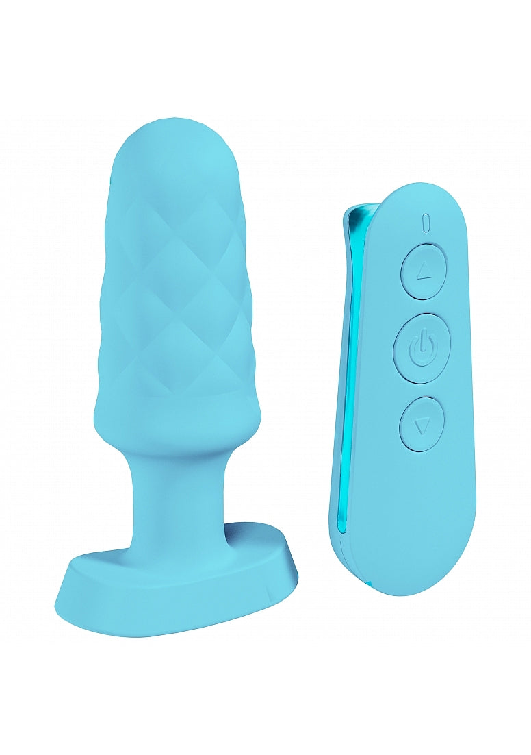 Shots Loveline Velvet Remote Control Vibrating Butt Plug - Butt Plugs