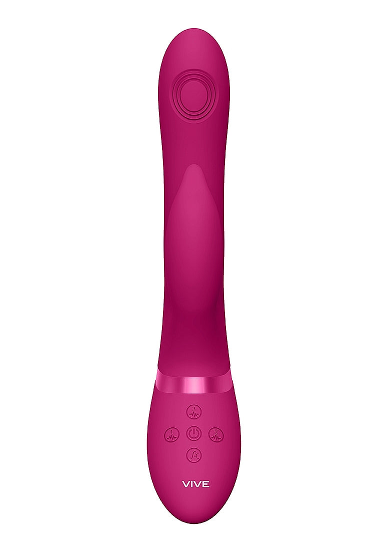 Shots AIMI Rechargeable Triple Motor Swinging Rabbit Vibe - Rabbit Vibrators