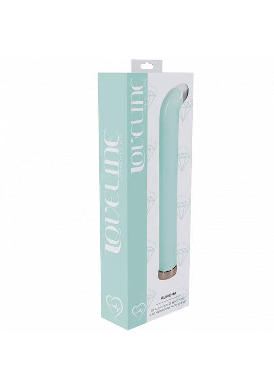 Shots Loveline Aurora Rechargeable Glass G-Spot Vibrator - Glass Sex Toys