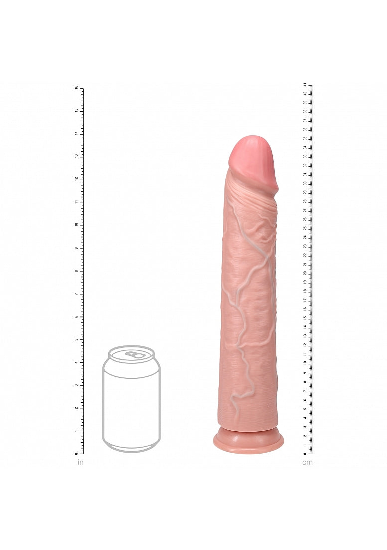 RealRock Extra Large Straight Dildo without Balls 14 Inch - Realistic Dildos