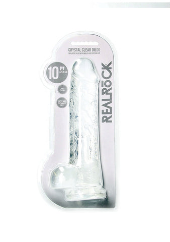 Realrock Realistic Dildo With Balls 25.4 cm - Realistic Dildos