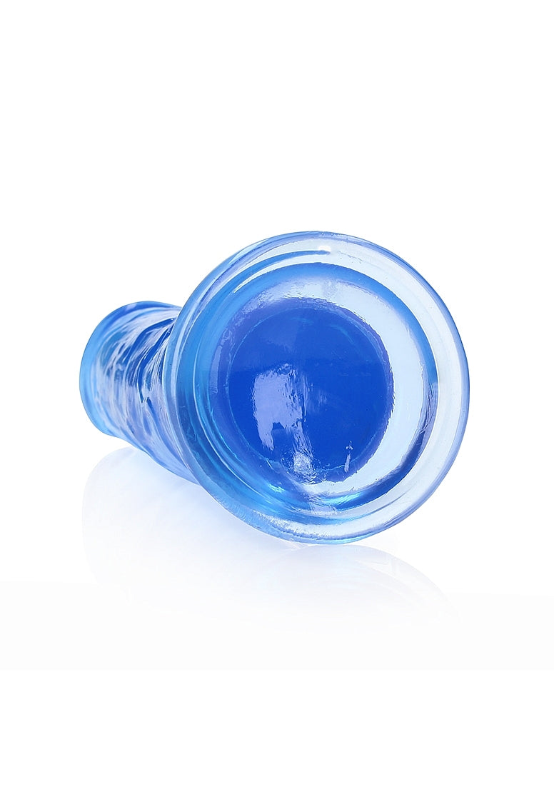 Realrock Crystal Clear 10 Inch Dildo Straight No Balls Realistic Dildos