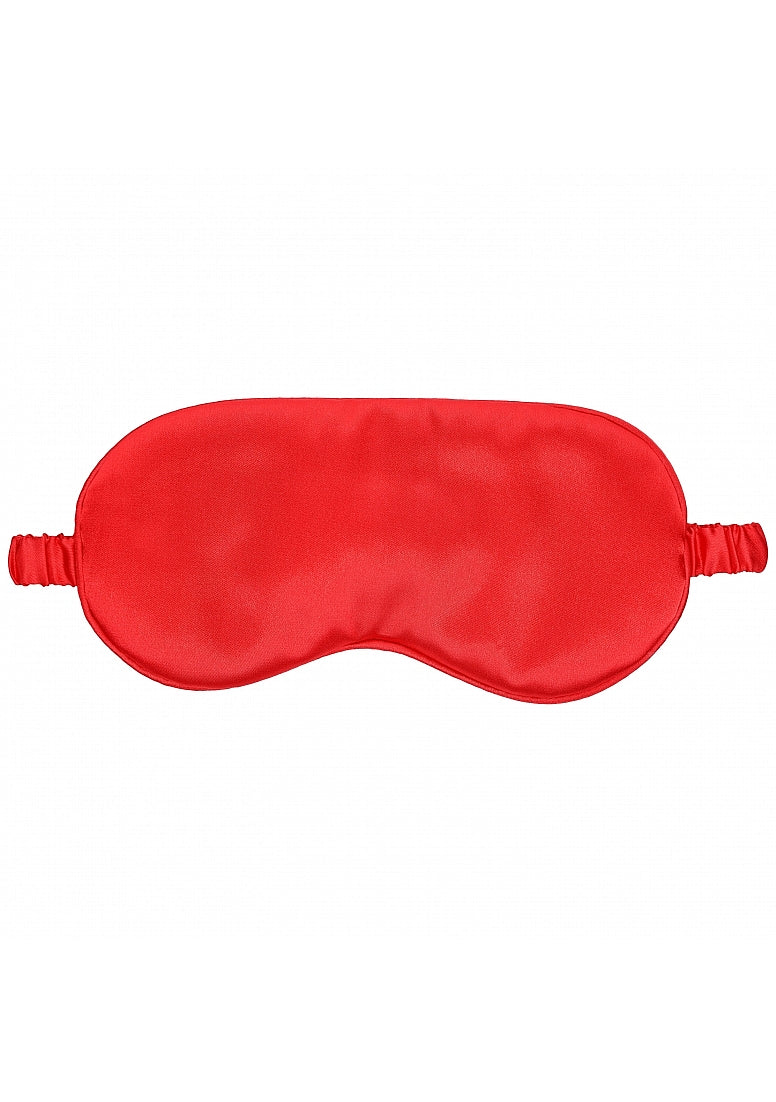 Shots Toys OUCH! Bondage Play Satin Eye Mask - Masks And Blindfolds