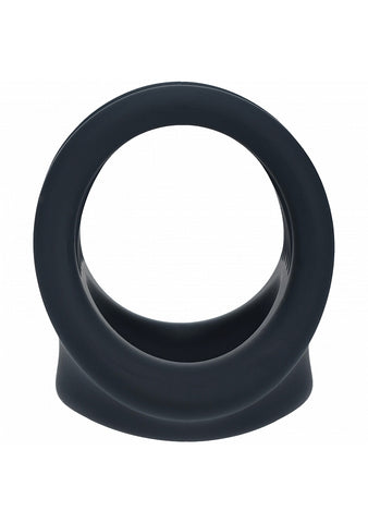 Shots LEVELZ Stretchy Silicone Cock and Ball Harness - Stretchy Cock Rings
