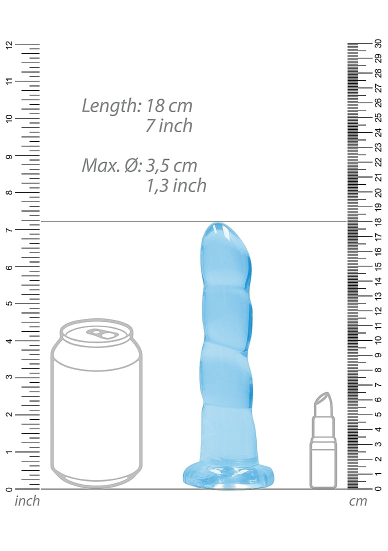 Shots Toys 17 cm TPE Non Realistic Dildo With Suction Cup - Non-Realistic Dildos