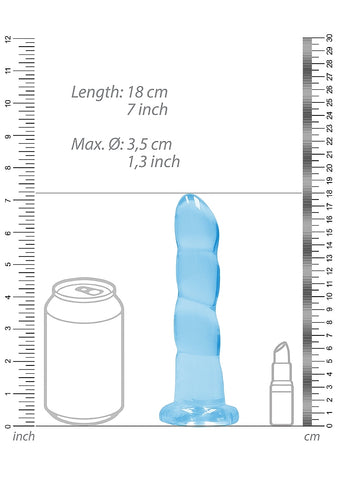 Shots Toys 17 cm TPE Non Realistic Dildo With Suction Cup - Non-Realistic Dildos