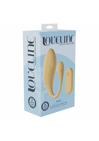 Shots Loveline Wave C-Shape 10 Function G Spot Massager - G-Spot Vibrators