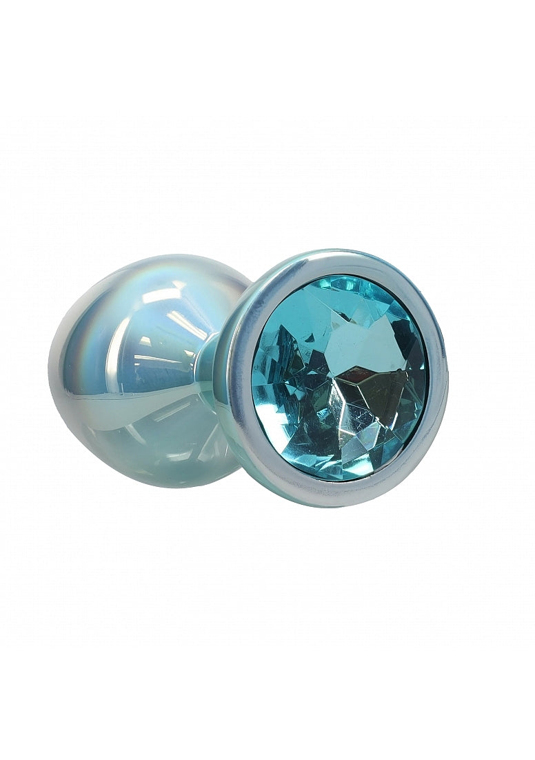 OUCH! Paris Collection Metallic Butt Plugs with Gem Bases Butt Plugs