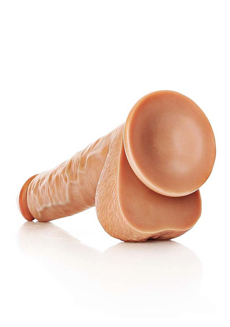 Shots Toys Straight Suction Cup Realistic Dildo with Balls - Realistic Dildos