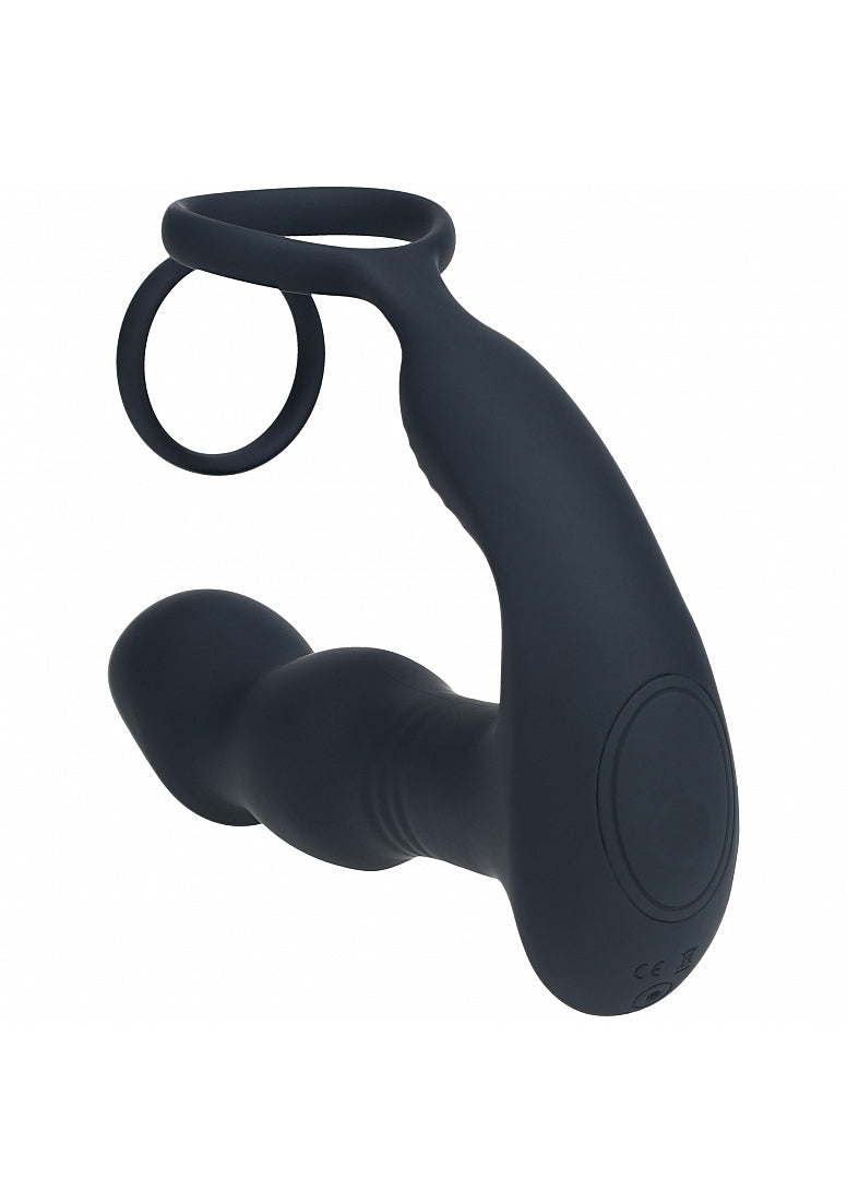 LEVELZ Remote Controlled Prostate Stimulator with Cock Ring Prostate Toys