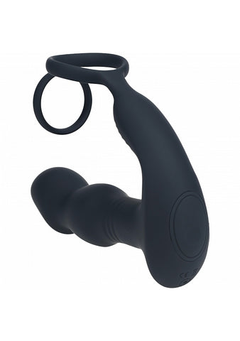 LEVELZ Remote Controlled Prostate Stimulator with Cock Ring - Prostate Toys