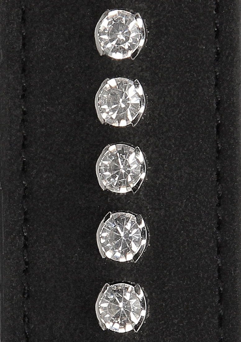Shots Toys Diamond Studded Bondage Wrist Cuffs - Cuffs And Restraints