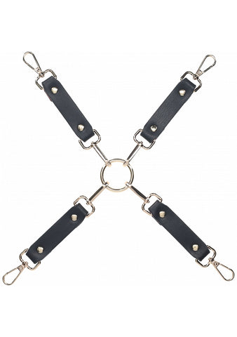 Shots Toys Ouch! Milan Collection Bondage Hogtie Connectors - Cuffs And Restraints