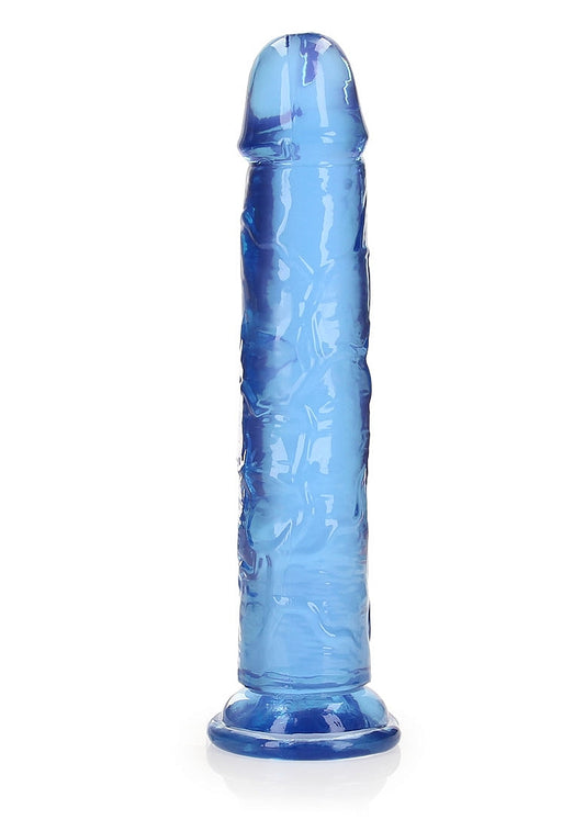 Shots Toys Crystal Clear 9 Inch Straight No Balls Dildo - Realistic Dildos