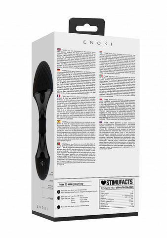 Shots Toys Enoki Bendable Vibrating Body Wand Massager - Body Wands