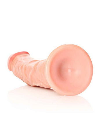 Realrock Curved Realistic Dildo With Suction Cup 25.5cm - Realistic Dildos