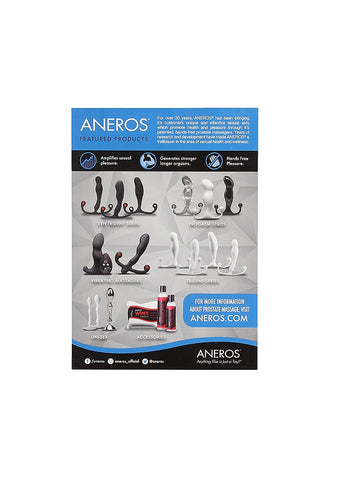 Aneros MGX Syn Trident Blue Promo Kit - Sex Kits