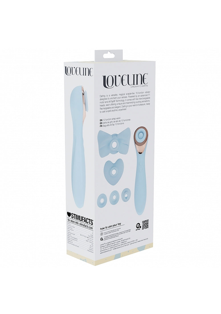 Shots Loveline Darling AirTapTech 10 Speed Clitoral Massager - Clit Ticklers and Pulsators
