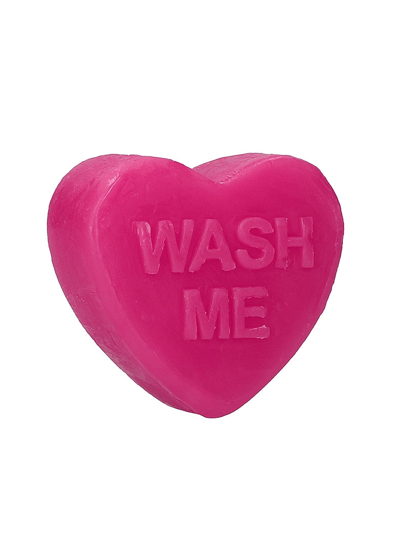 Shots Toys Wash Me Luxury Sexy Heart Soap Bar - Party Gifts and Novelties