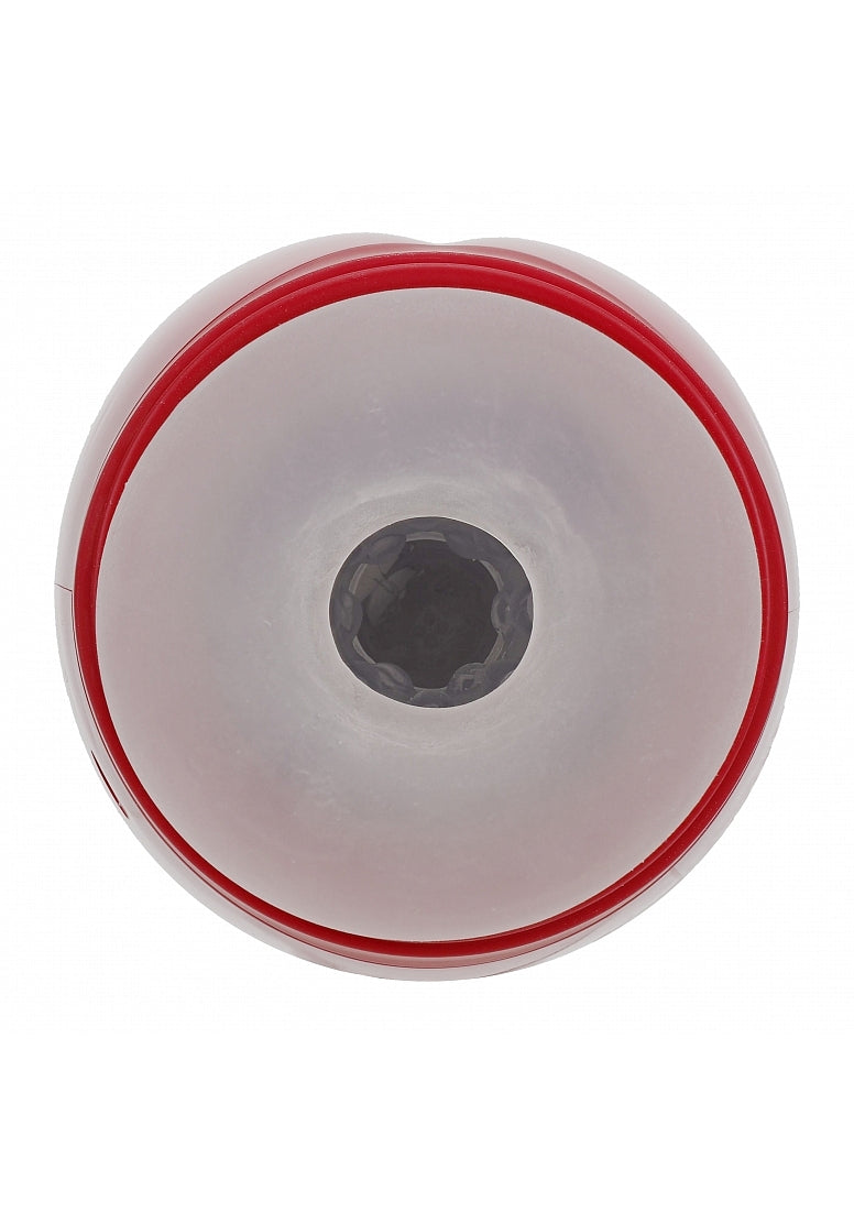 Shots PUMPED Virtuo 10 Function Vibrating Male Masturbator - Masturbators and Strokers