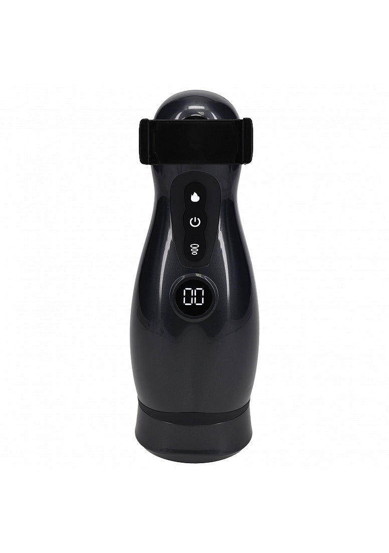 Shots Toys PUMPED Virtuo Vibrating Auto Masturbator Masturbators and Strokers