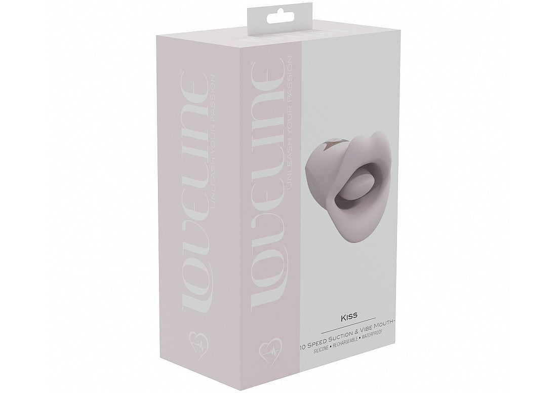 Shots LoveLine Kiss Suction & Vibrating Mouth Massager - G-Spot Vibrators