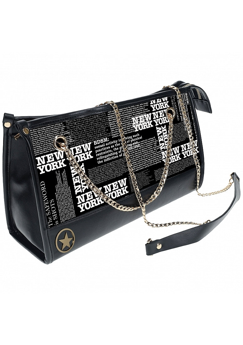 Shots Ouch! New York Collection BDSM Play Kit With Bag - Bondage Kits