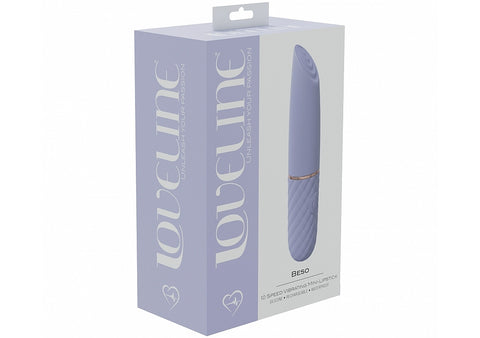 Shots LoveLine Beso 10 Speed Mini Lipstick Vibrator - Mini & Slim Vibrators