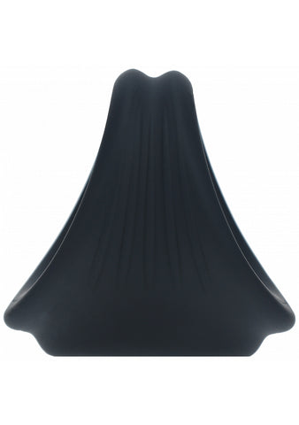 Shots LEVELZ Stretchy Silicone Cock and Ball Harness - Stretchy Cock Rings