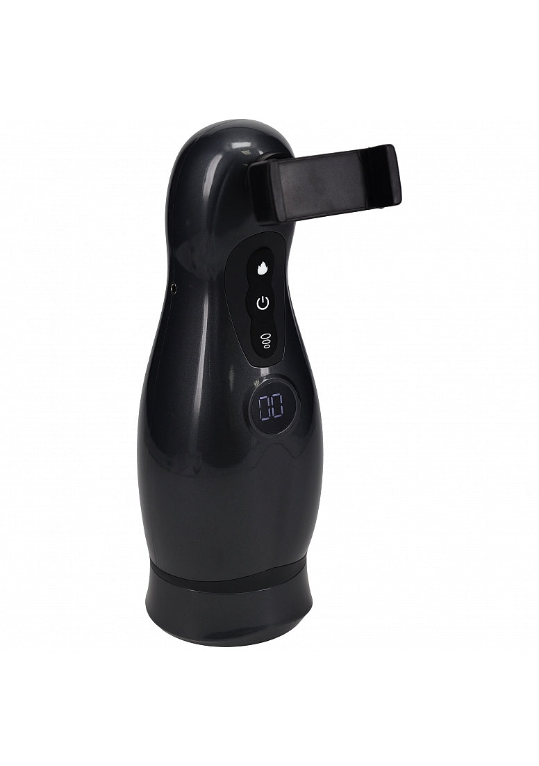 Shots Toys PUMPED Virtuo Vibrating Auto Masturbator Masturbators and Strokers