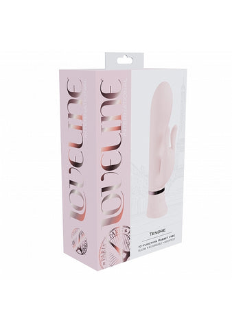 Shots Loveline Tendre 10 Function Silicone Rabbit Vibe - G-Spot Vibrators