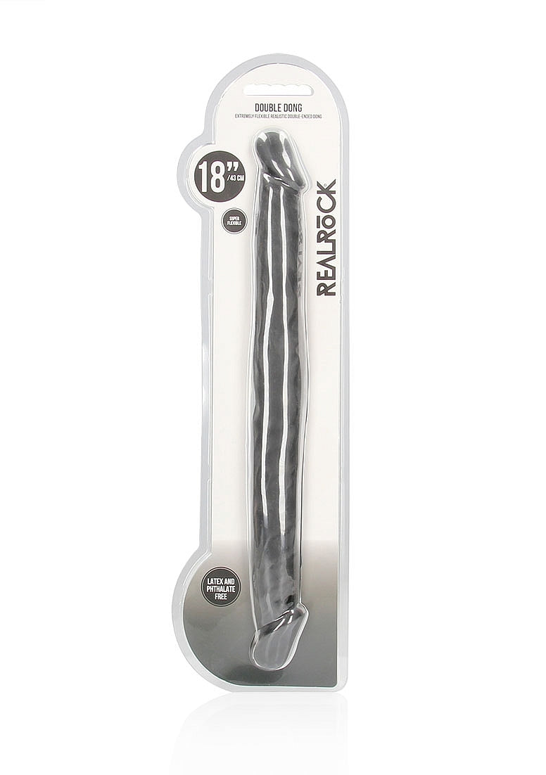 Realrock Double Ender Realistic Dong 18 Inches Double Ender