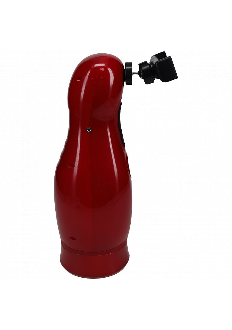Shots PUMPED Virtuo 10 Function Vibrating Male Masturbator - Masturbators and Strokers