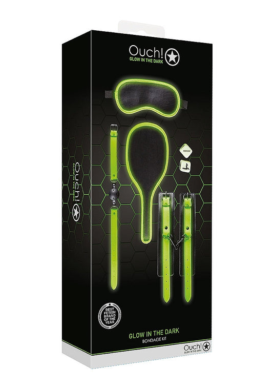 Shots Toys Glow in the Dark Bondage Kit #1 - Bondage Kits