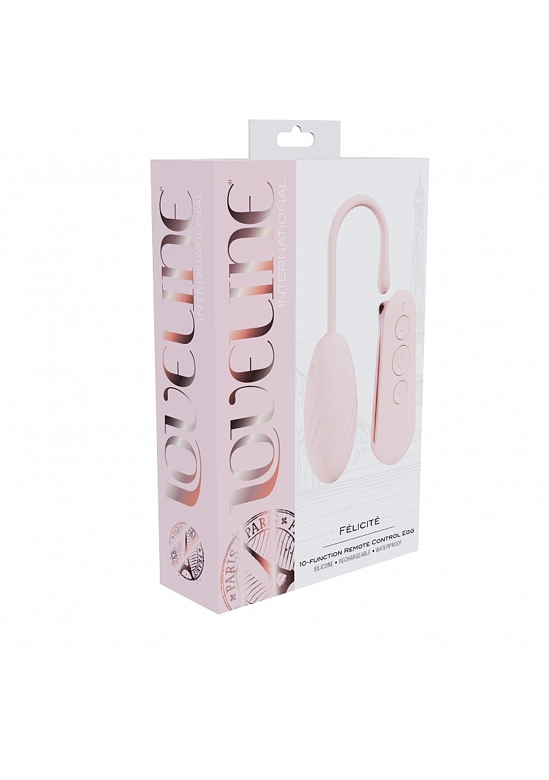 Shots Toys LOVELINE Felicite USB Rechargeable Vibrating Egg Love Eggs and Kegel Exercisers