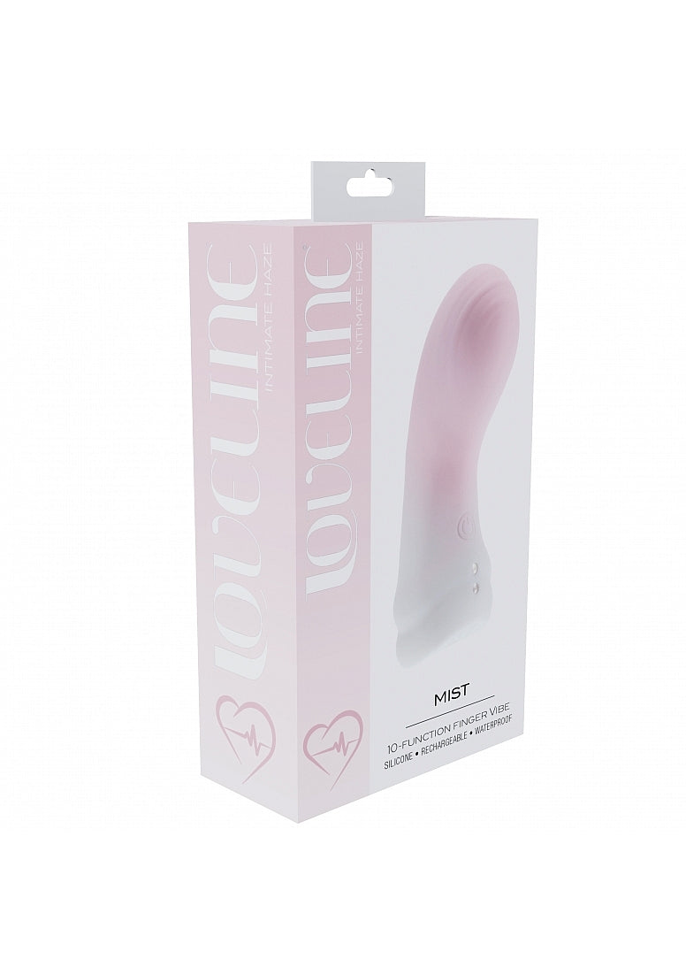 Shots Loveline Mist 10 Functions Silicone Finger Vibe - Finger and Tongue Vibrators